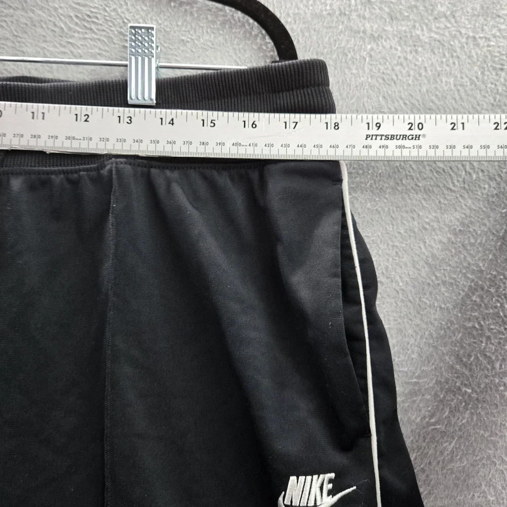 Nike Women Activewear Pants XL Black Swoosh‎ Embroidery Track